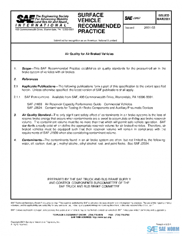 SAE J2457_200103 PDF SAE J2457_200103 PDF