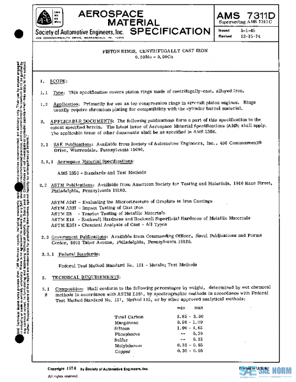 SAE AMS7311D PDF