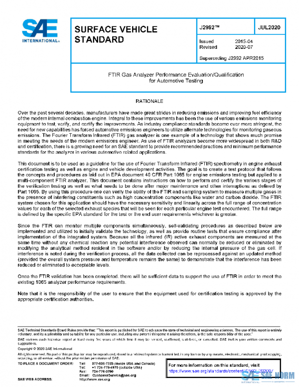 SAE J2992_202007 PDF SAE J2992_202007 PDF