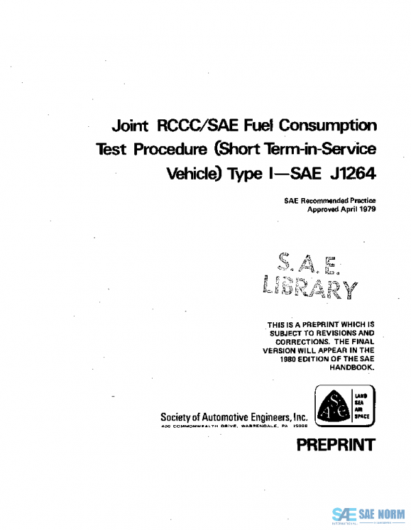 SAE J1264_197904 PDF