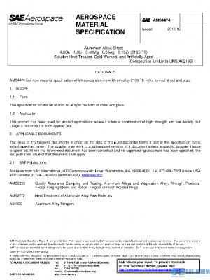 SAE AMS4474 PDF