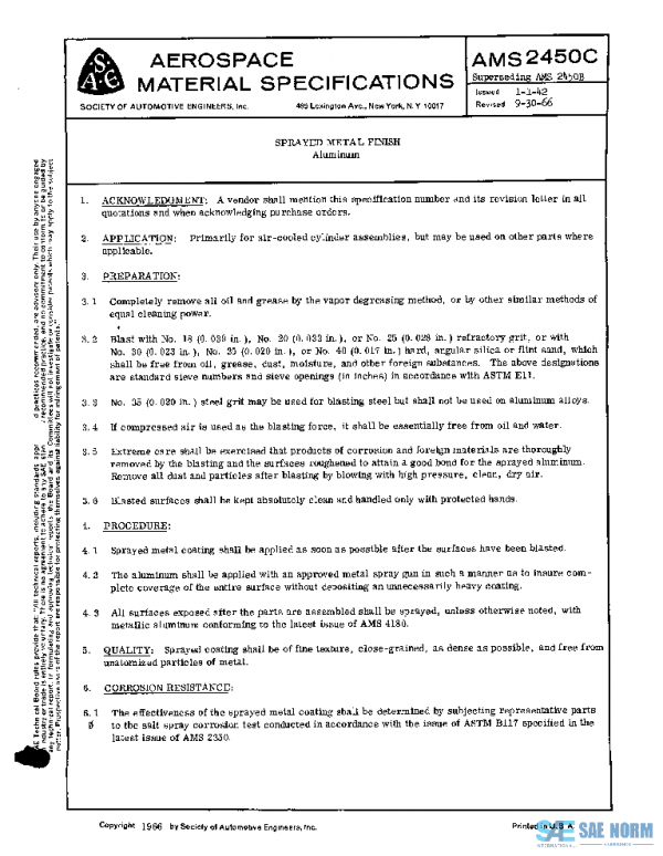 SAE AMS2450C PDF
