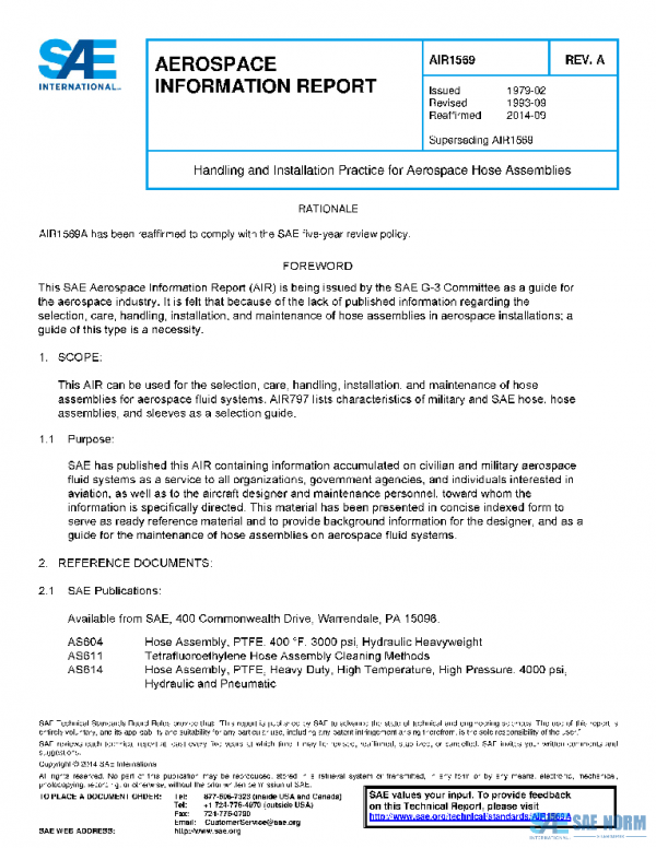 SAE AIR1569A PDF
