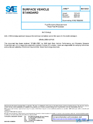 SAE J1082_202305 PDF
