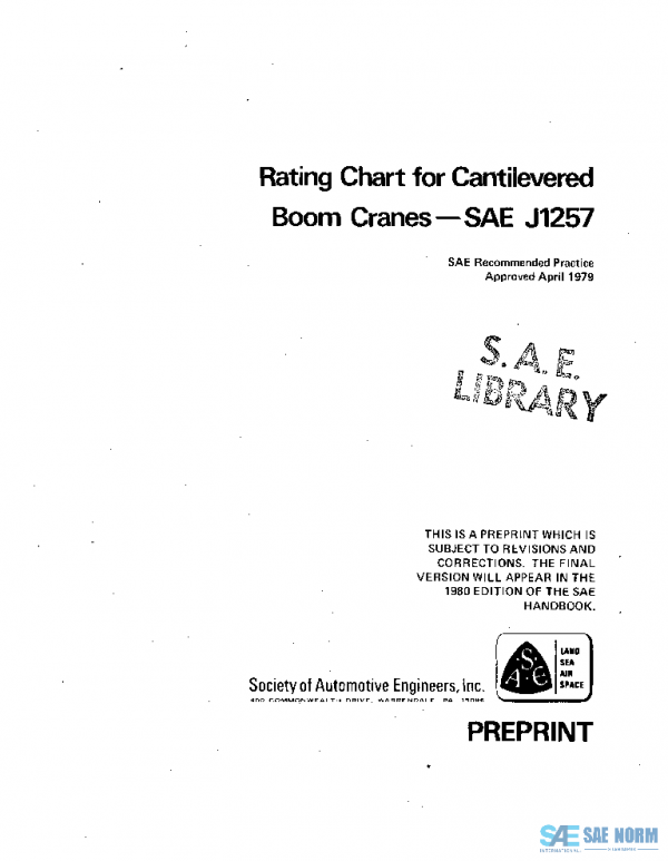 SAE J1257_197904 PDF SAE J1257_197904 PDF