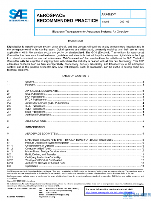 SAE ARP6823 PDF