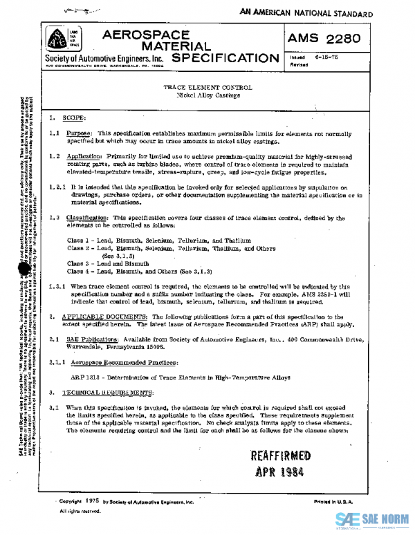 SAE AMS2280 PDF