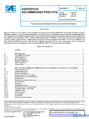 SAE ARP1507B PDF