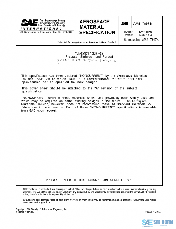 SAE AMS7897B PDF