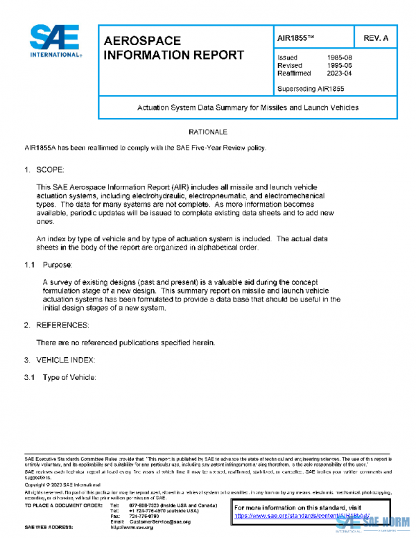 SAE AIR1855A PDF
