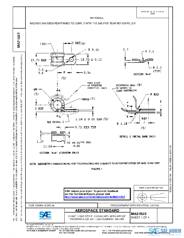SAE MA2150/2 PDF SAE MA2150/2 PDF