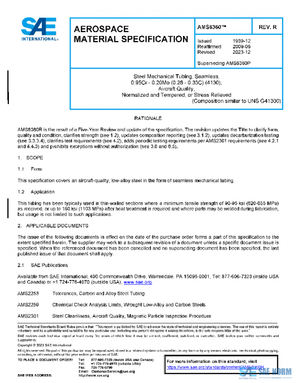 SAE AMS6360R PDF