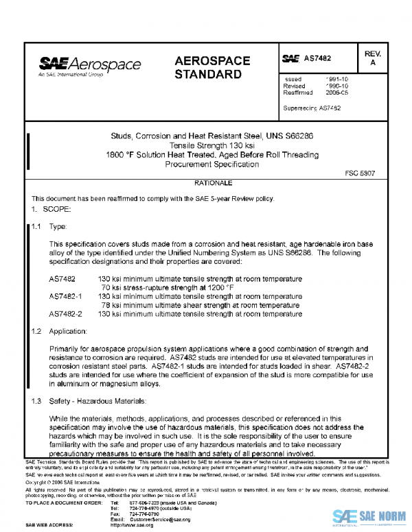 SAE AS7482A PDF