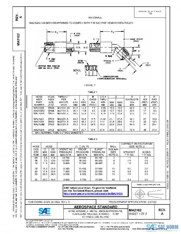 SAE MA2102A PDF