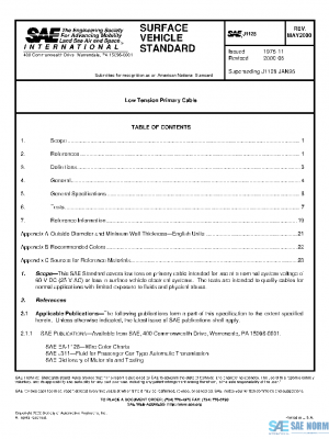 SAE J1128_200005 PDF