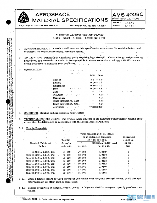 SAE AMS4029C PDF