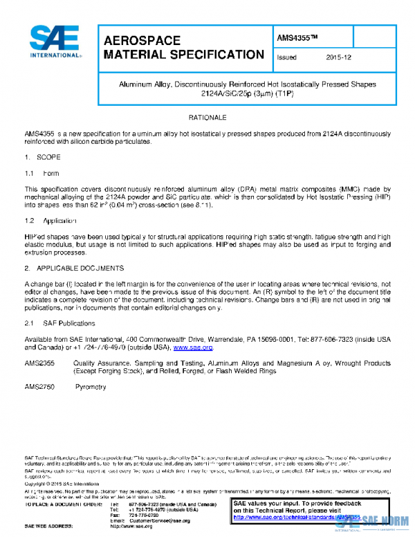 SAE AMS4355 PDF