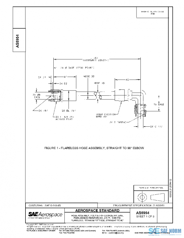 SAE AS5954 PDF SAE AS5954 PDF
