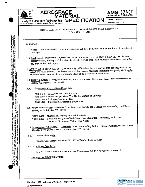 SAE AMS5360C PDF