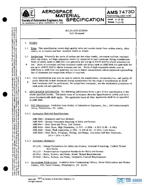 SAE AMS7473D PDF