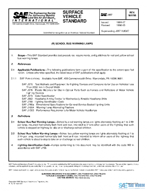 SAE J887_199605 PDF