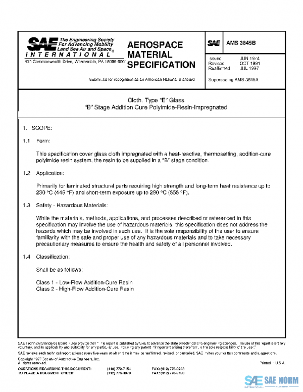 SAE AMS3845B PDF SAE AMS3845B PDF