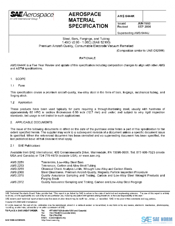 SAE AMS6444K PDF