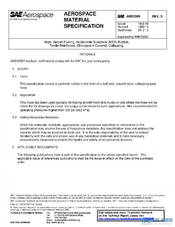 SAE AMS3386D PDF SAE AMS3386D PDF
