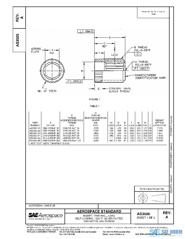 SAE AS3505A PDF SAE AS3505A PDF