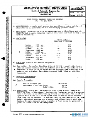 SAE AMS5560C PDF