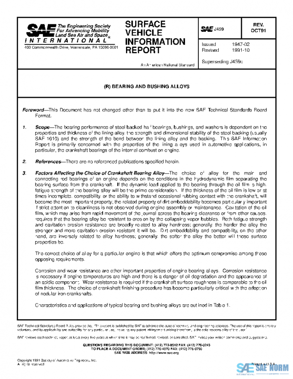 SAE J459_199110 PDF