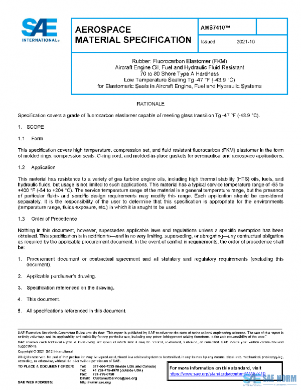 SAE AMS7410 PDF