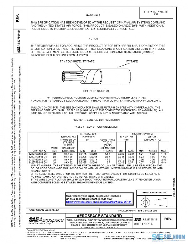 SAE AS22759/181 PDF