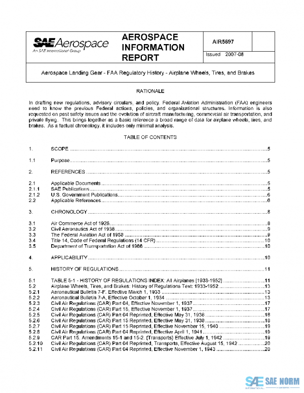 SAE AIR5697 PDF