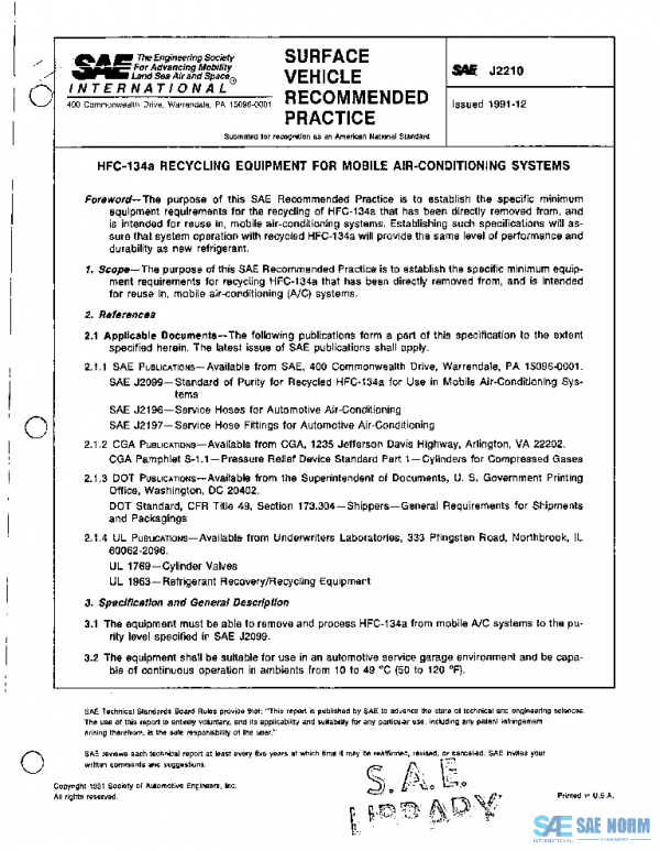 SAE J2210_199112 PDF