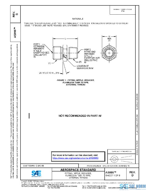 SAE AS896D PDF SAE AS896D PDF