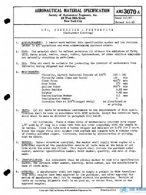 SAE AMS3070A PDF
