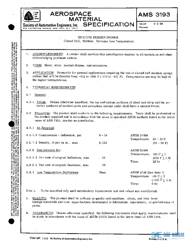 SAE AMS3193 PDF