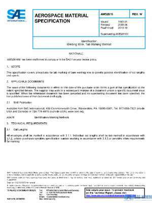 SAE AMS2816W PDF