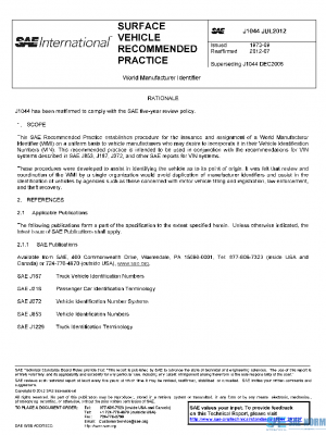SAE J1044_201207 PDF SAE J1044_201207 PDF