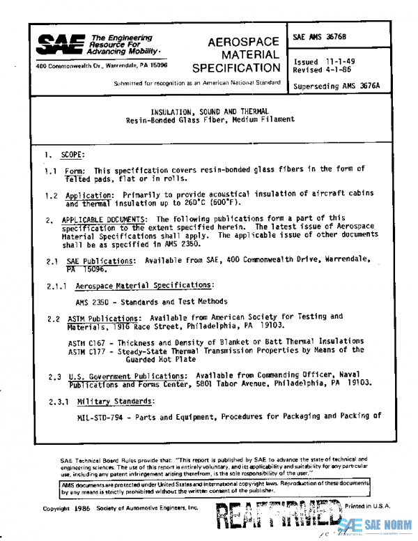 SAE AMS3676B PDF