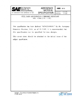 SAE AMS5619 PDF