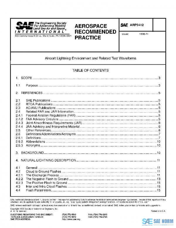 SAE ARP5412 PDF SAE ARP5412 PDF