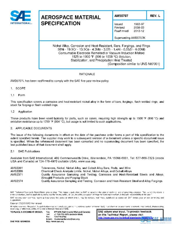 SAE AMS5707L PDF