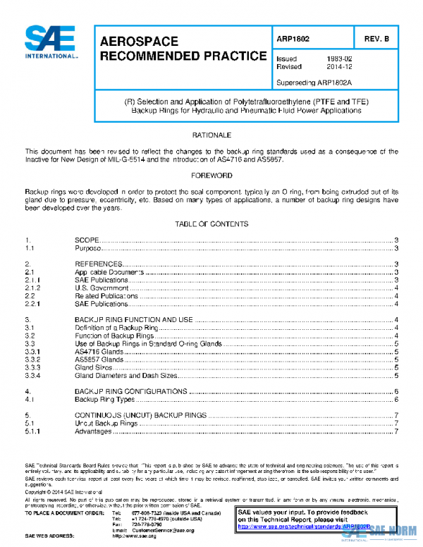 SAE ARP1802B PDF SAE ARP1802B PDF