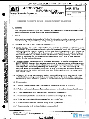 SAE AIR1558 PDF