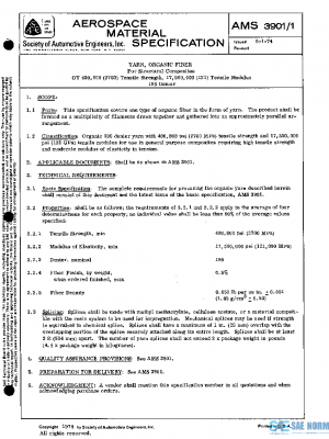 SAE AMS3901/1 PDF SAE AMS3901/1 PDF