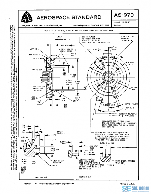 SAE AS970 PDF SAE AS970 PDF