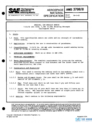 SAE AMS3798/8 PDF
