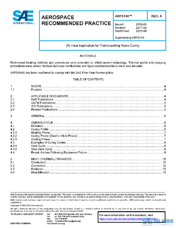 SAE ARP5144A PDF SAE ARP5144A PDF